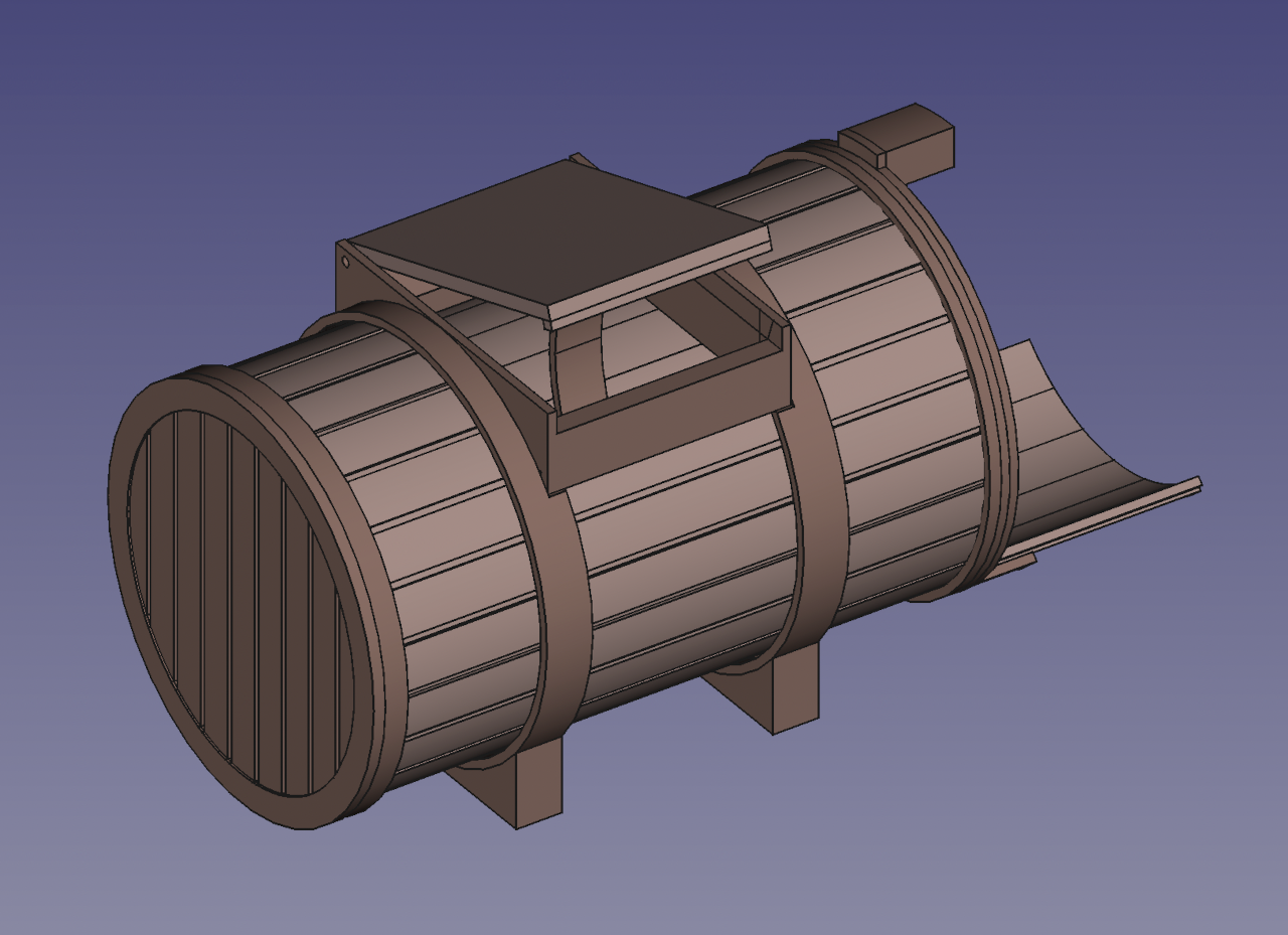 Barrel FreeCAD 2